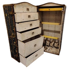 Vintage Steamer Trunk by Innovation, 1930s