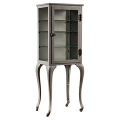 Antique Steel Dental Cabinet