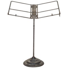 Antique Steel J.L. Taylor & Co. Swatch/Sample Book Stand, circa 1900