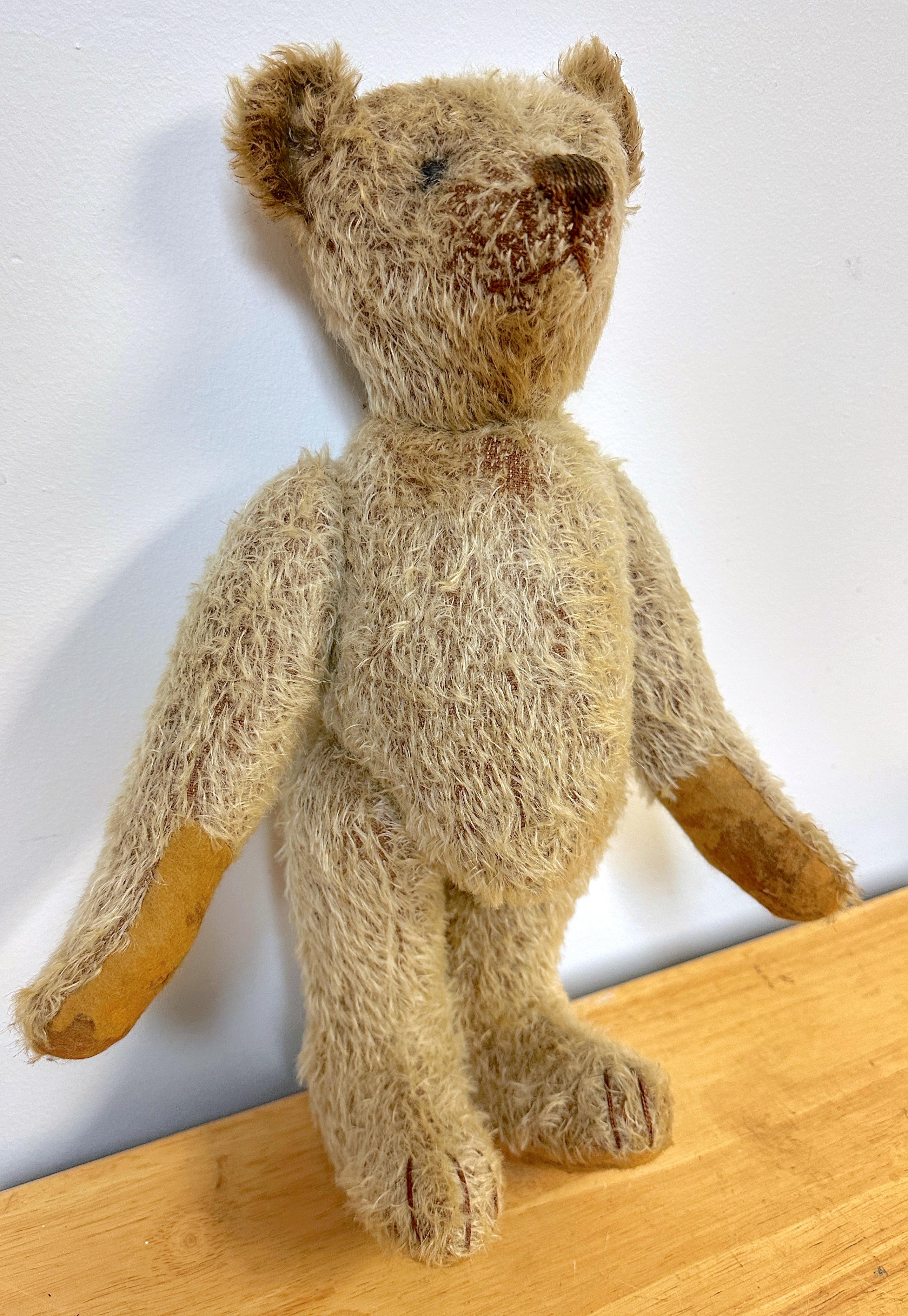 20th Century Antique Steiff Long Hair Gold Mohair Teddy Bear ' Alastair' , C. 1900s For Sale