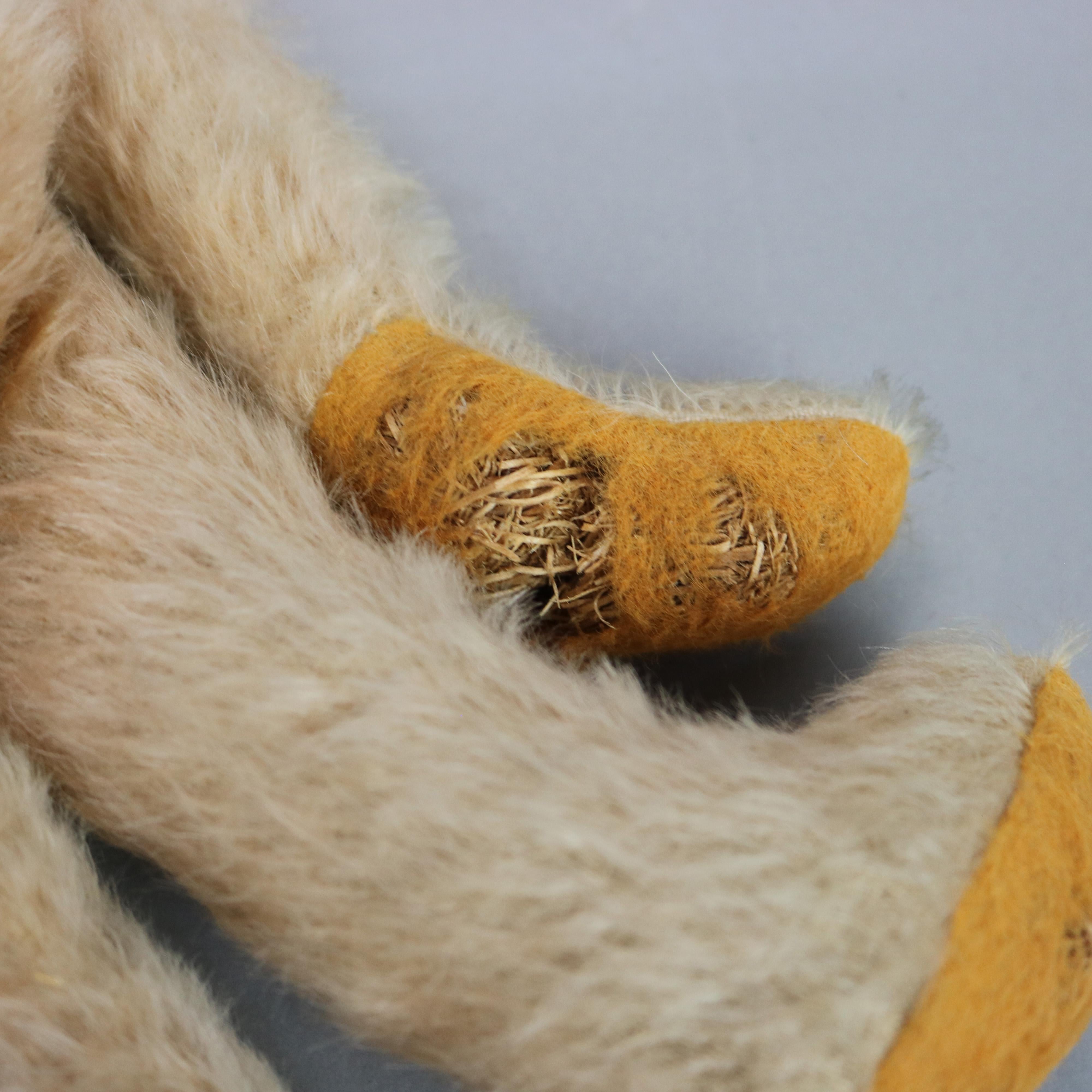 Antique Steiff Mohair Teddy Bear C1930 5