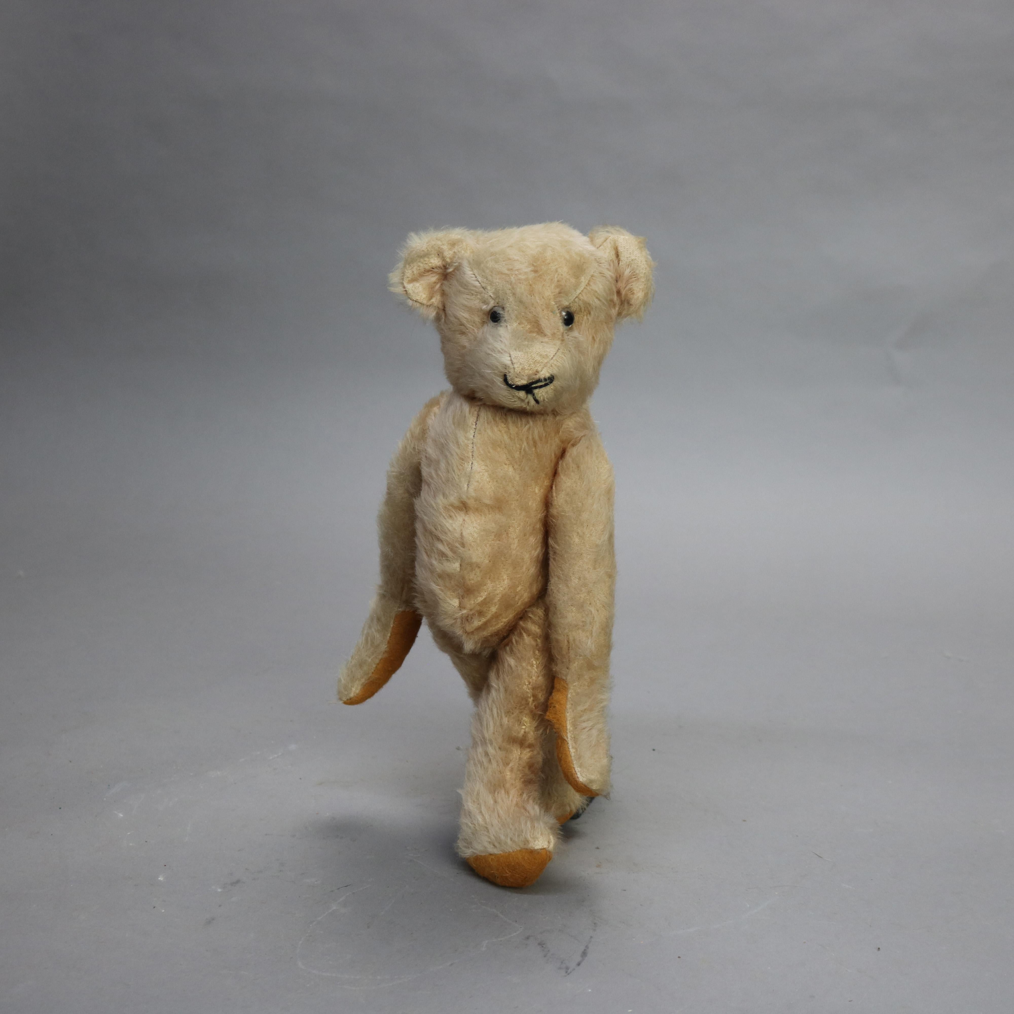 Antique Steiff Mohair Teddy Bear without Label C1930

Measures- 14