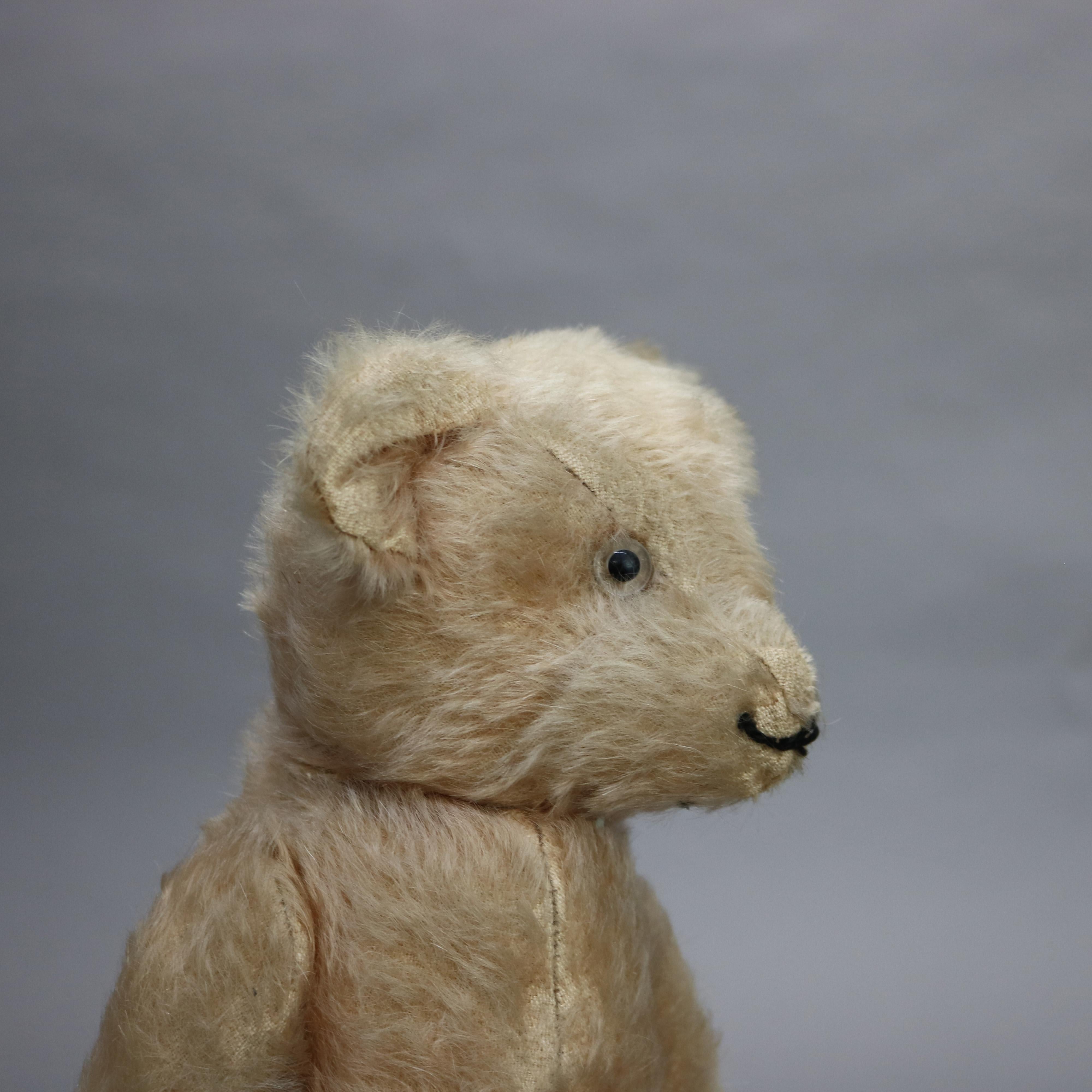 Antique Steiff Mohair Teddy Bear C1930 1