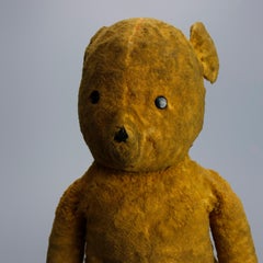Antique Steiff School Brown Button-Eyed Bear, Circa 1910