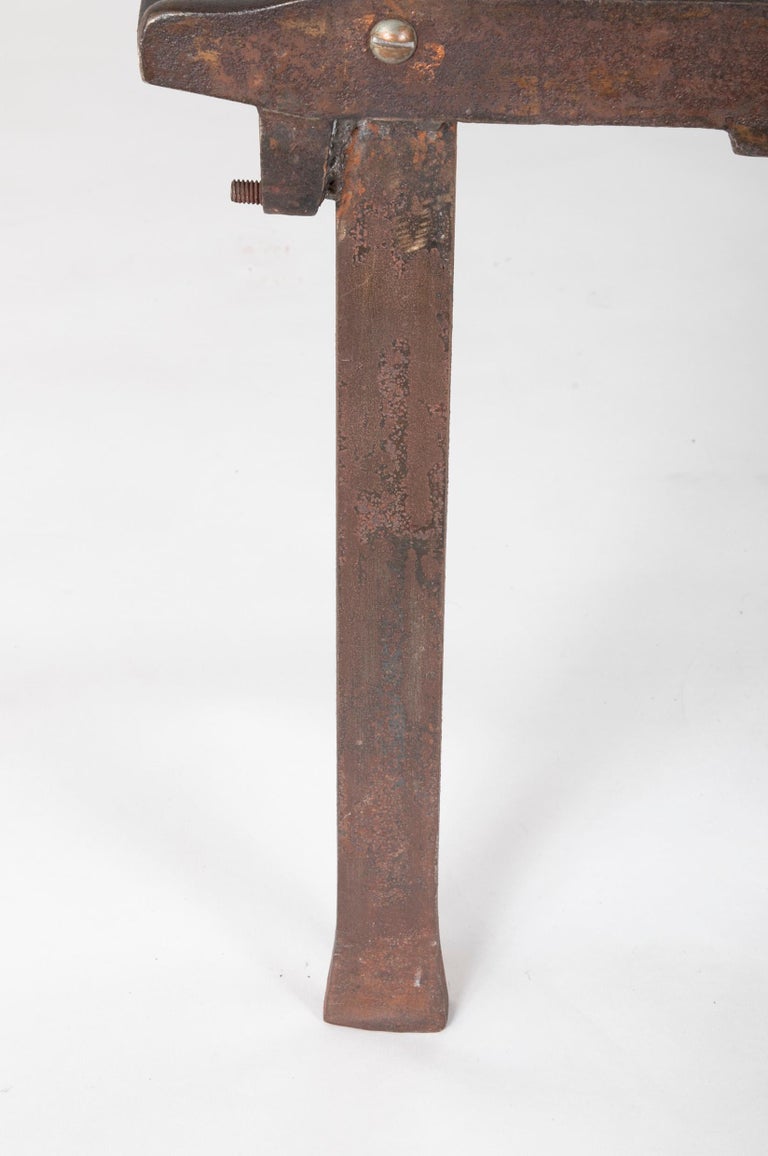 Antique Steinway Cast Iron Piano Frame Model a Grand Piano Now a Coffee