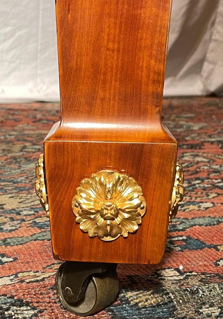 20th Century Antique Steinway & Sons Gold Bronze & Satinwood Baby Piano Circa 1910 For Sale