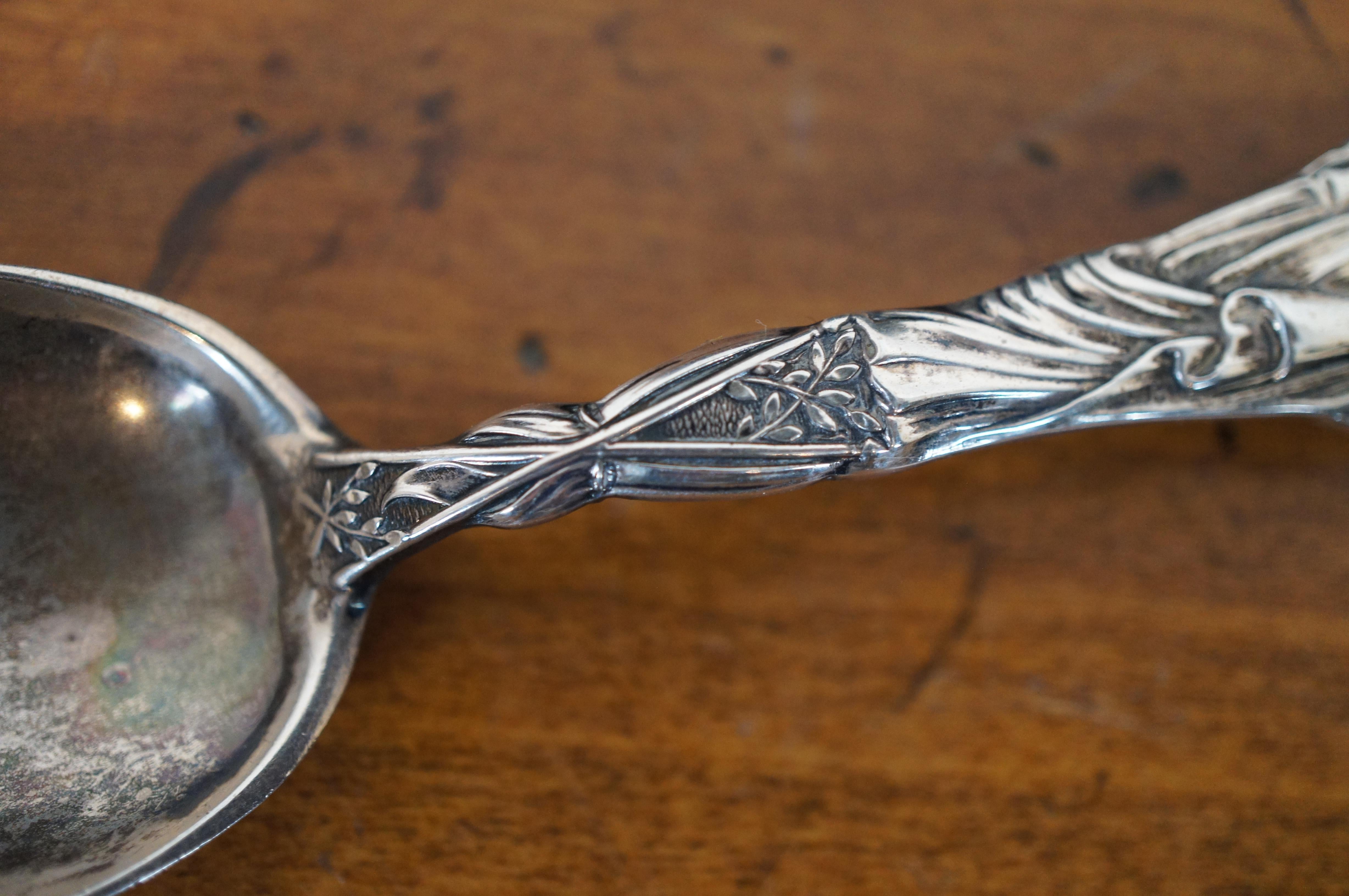 Sterling Silver Antique Sterling Female College Graduation Honor Spoon Mechanics Silver Co