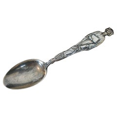 Used Sterling Female College Graduation Honor Spoon Mechanics Silver Co