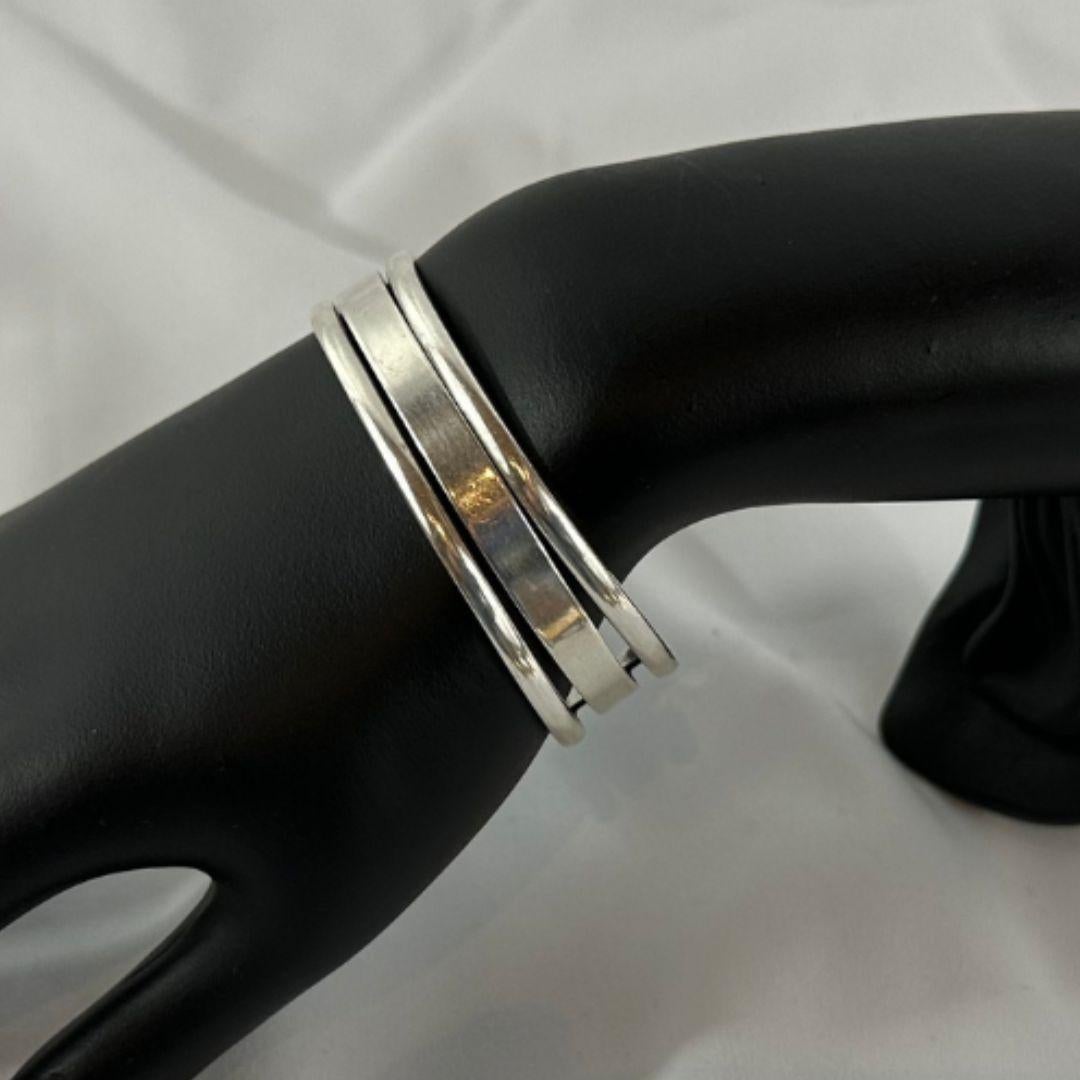 Antike Sterlingsilber-Armband- Styling-Manschettenknöpfe  Armbänder im Zustand „Hervorragend“ im Angebot in Jacksonville, FL