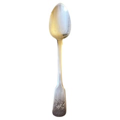 Antique Sterling Silver 1826 George IV Spoon