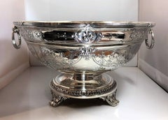 Antique Sterling Silver American Gorham Punch Bowl Centrepiece, circa 1890-1900