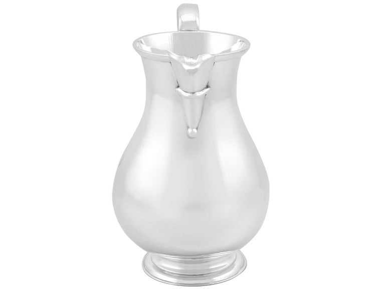 Antique Sterling Silver Beer / Water Jug For Sale at 1stDibs