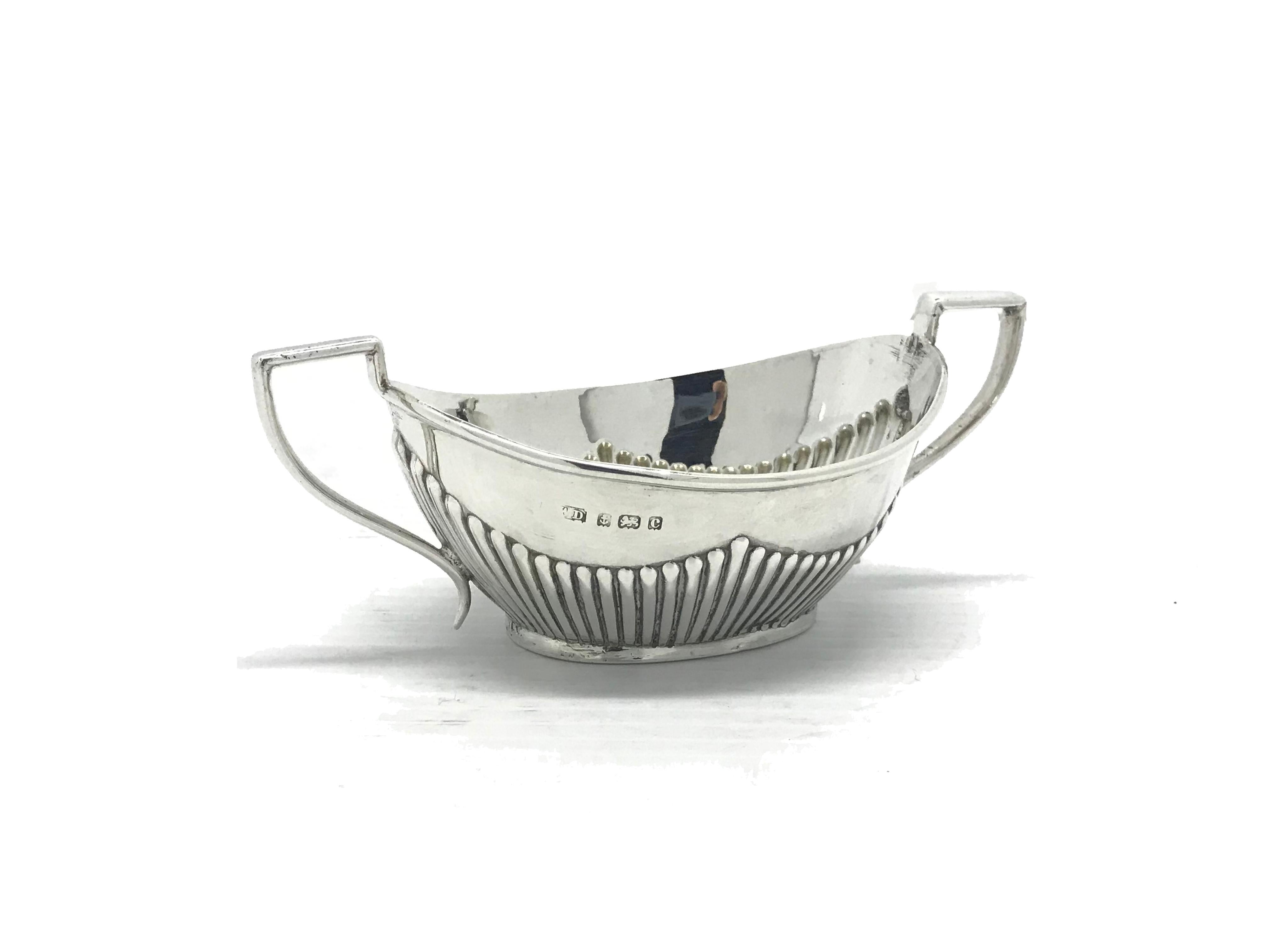 Antique Sterling Silver Birmingham Bachelor's Tea Set, 1902 1