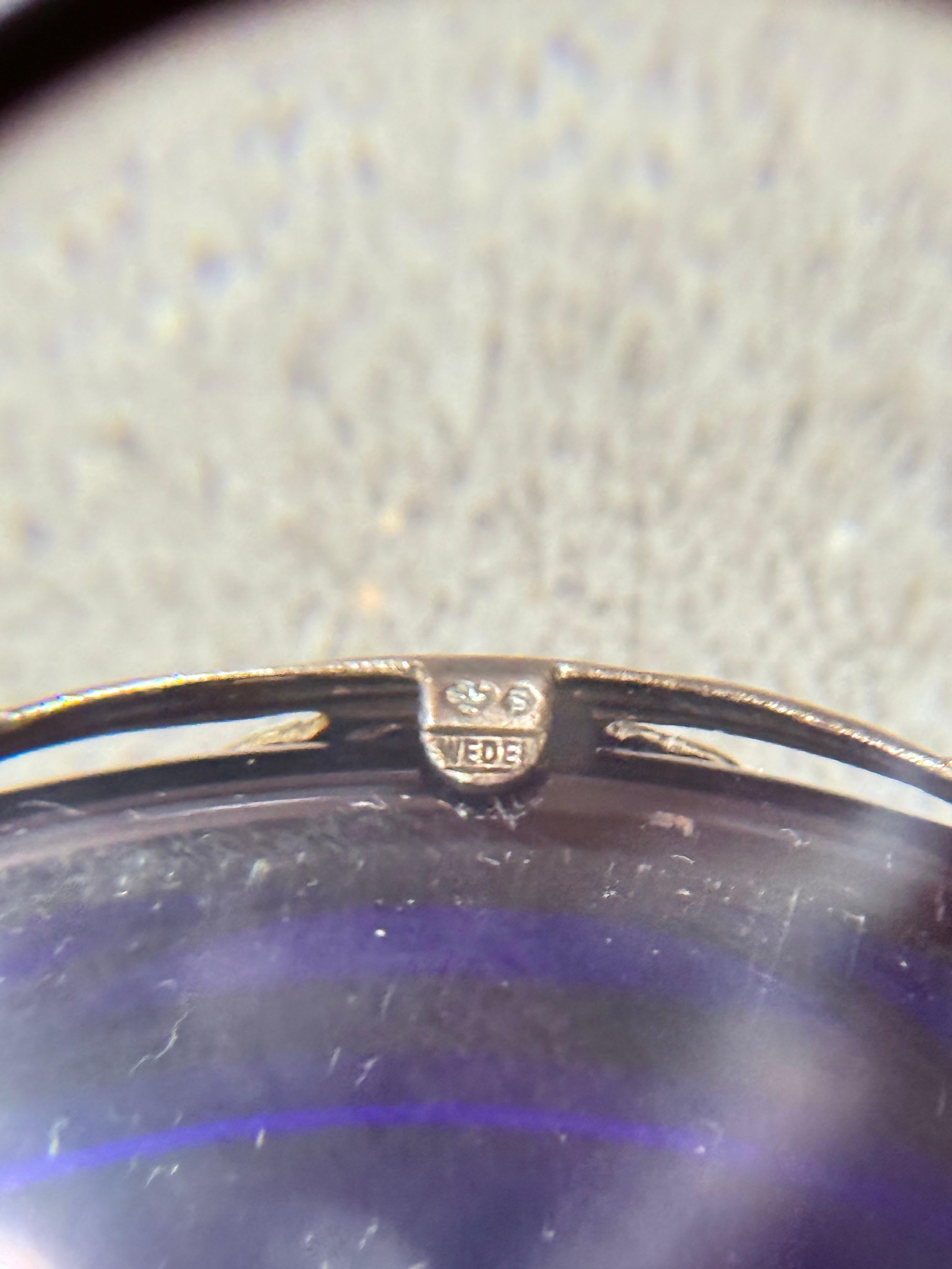 Antike Sterling Silber Schale Kleiner Obstkorb Relief Pictori Dekoratives Objekt (Gegossen) im Angebot