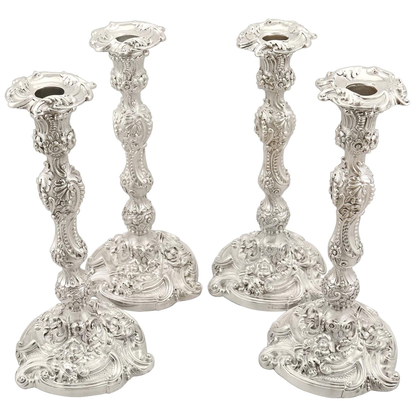 Sterling Candlesticks at 1stDibs