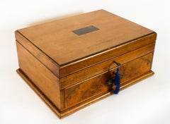 Antigua Cantimplora de Plata de Ley x 12 Cubiertos Patrón Hannoveriano Sheffield 1933