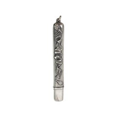 Antique Sterling Silver Chatelaine Needle/Pencil Case #16525