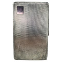 Antikes Zigarettenetui aus Sterling Silber