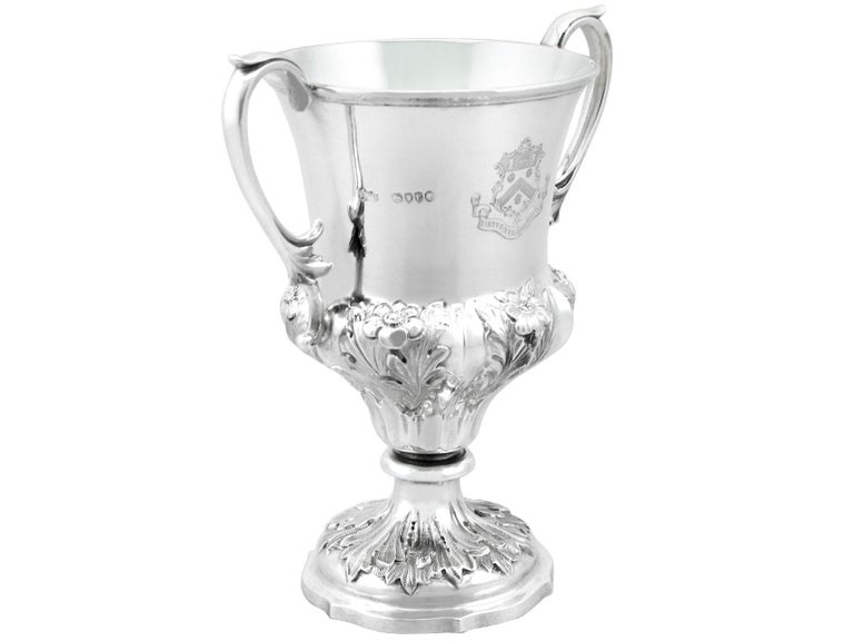 Antique Sterling Silver Cup For Sale at 1stDibs