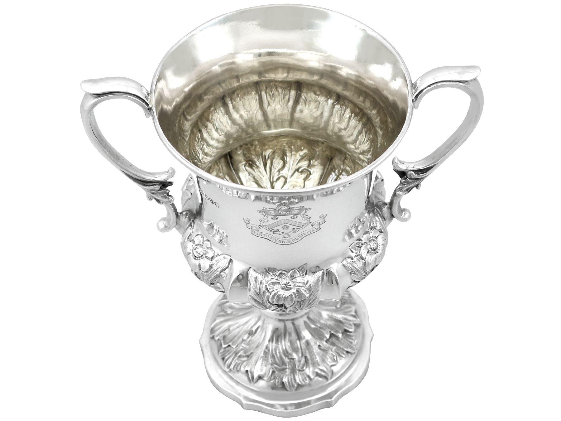 Antique Sterling Silver Cup In Excellent Condition For Sale In Jesmond, Newcastle Upon Tyne