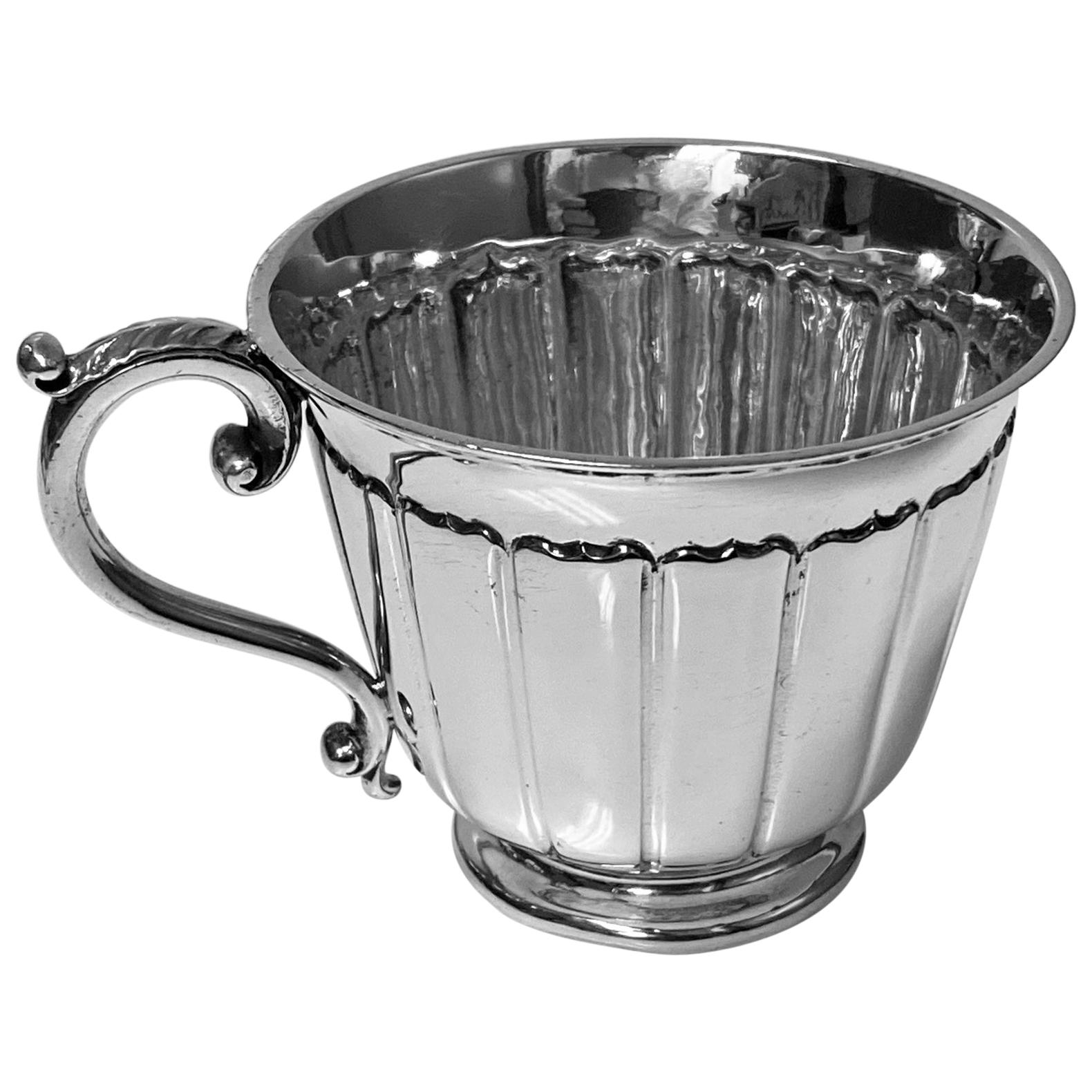 Antique Sterling Silver Cup, London 1909 by William Comyns