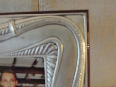 Antique Sterling Silver Decorative Picture Frame by Bruno Castellani