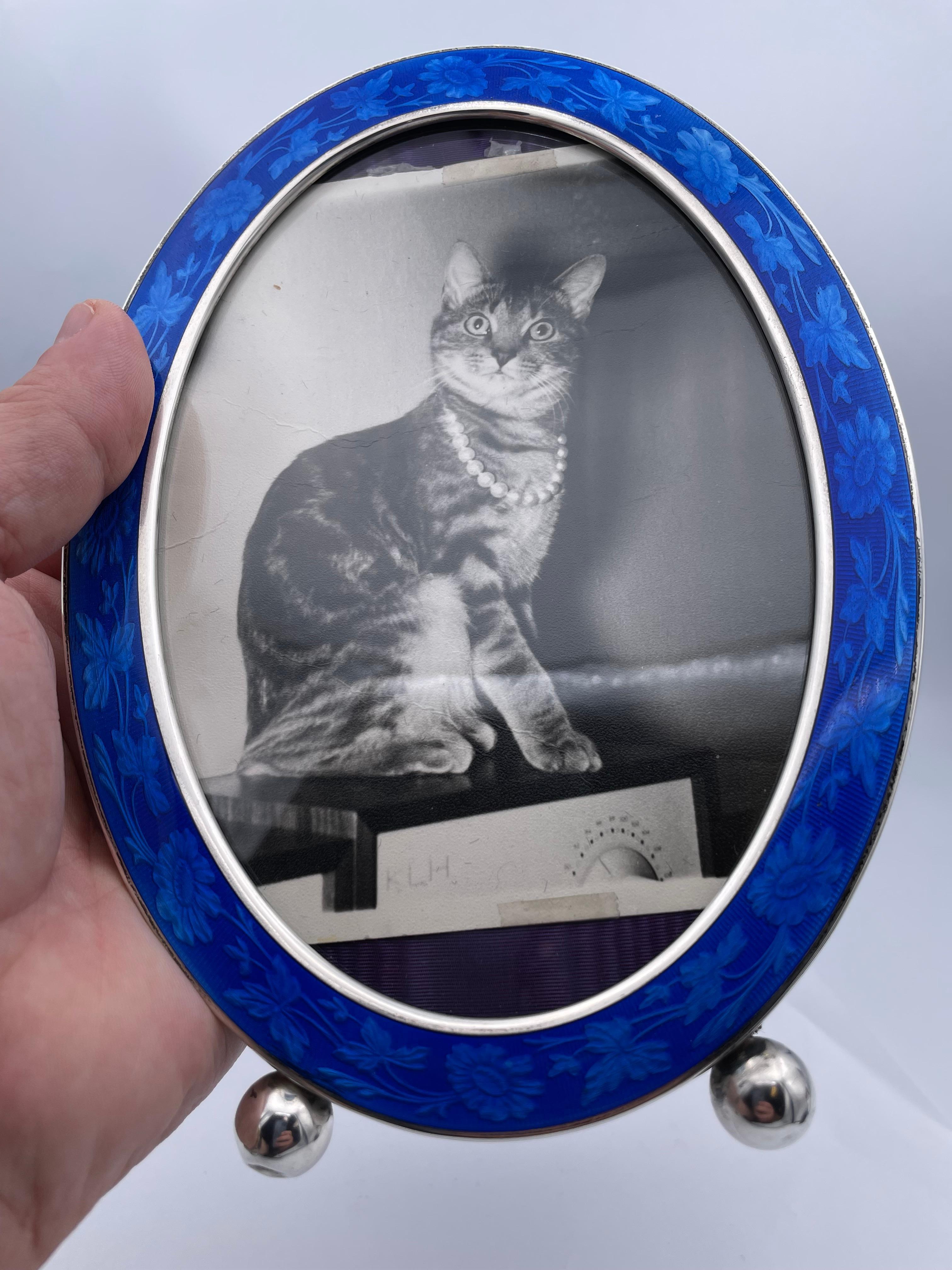 antique enamel frames and objects