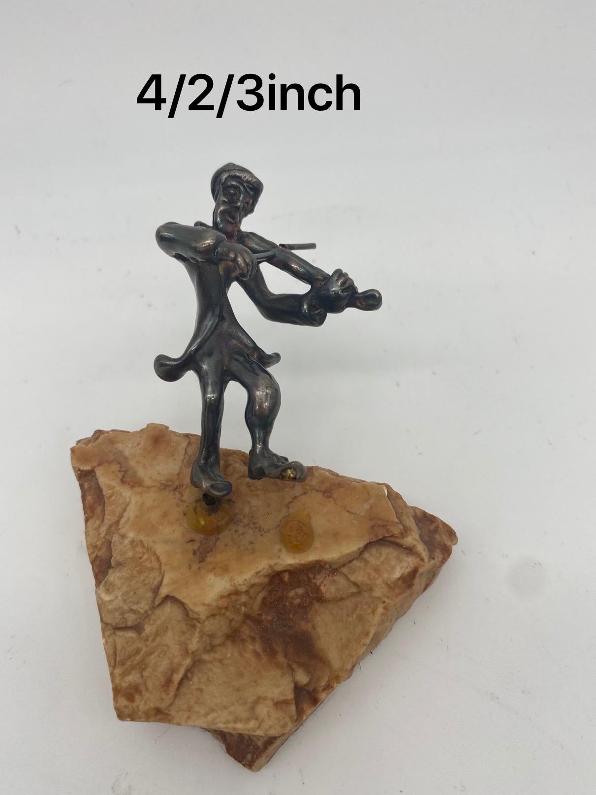 Antique Sterling Silver Figurines For Sale 2