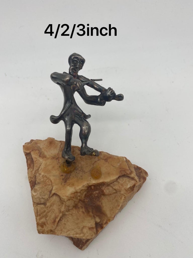 Antique Sterling Silver Figurines For Sale at 1stDibs