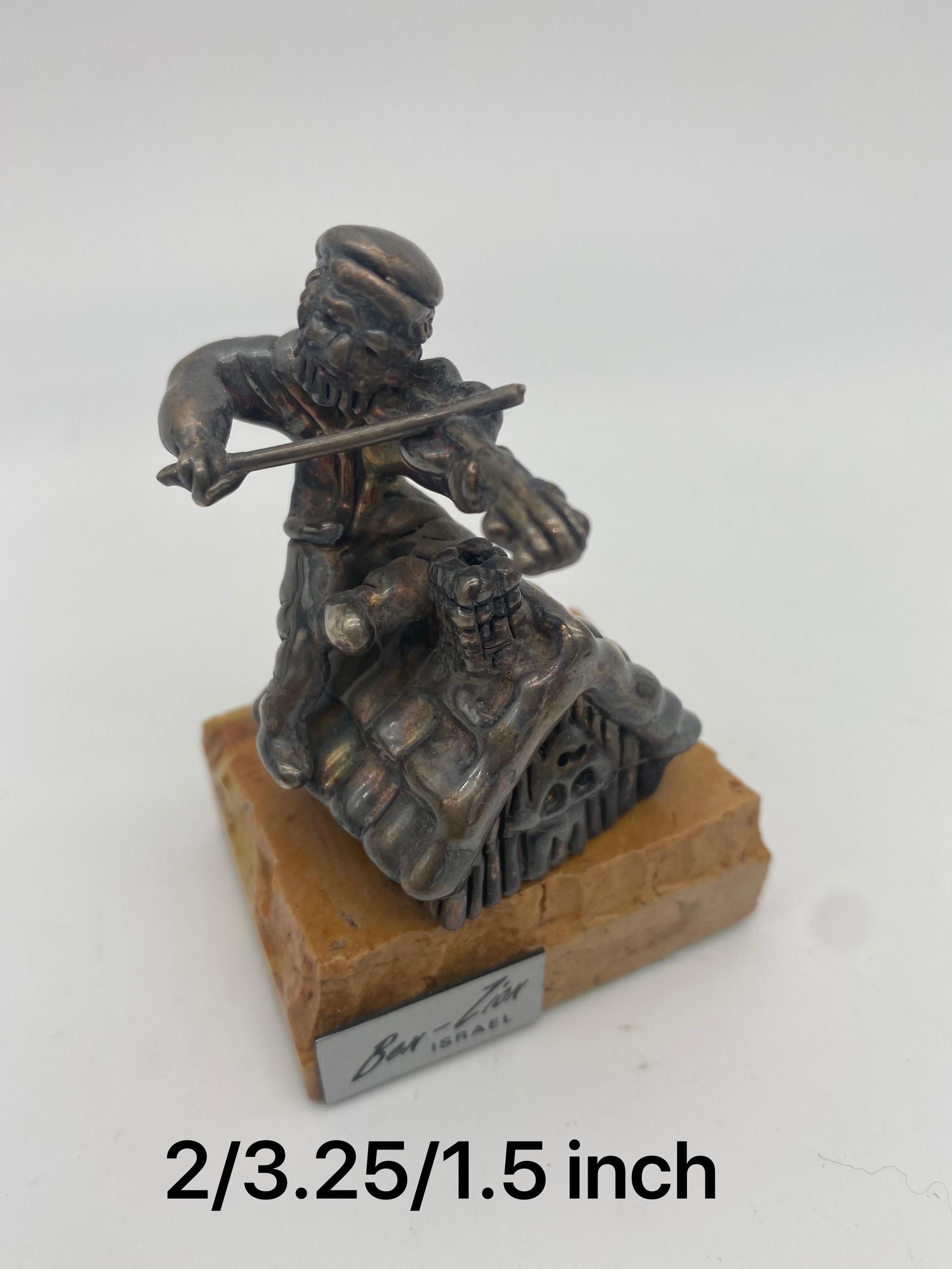 Antique Sterling Silver Figurines In Good Condition For Sale In Brea, CA