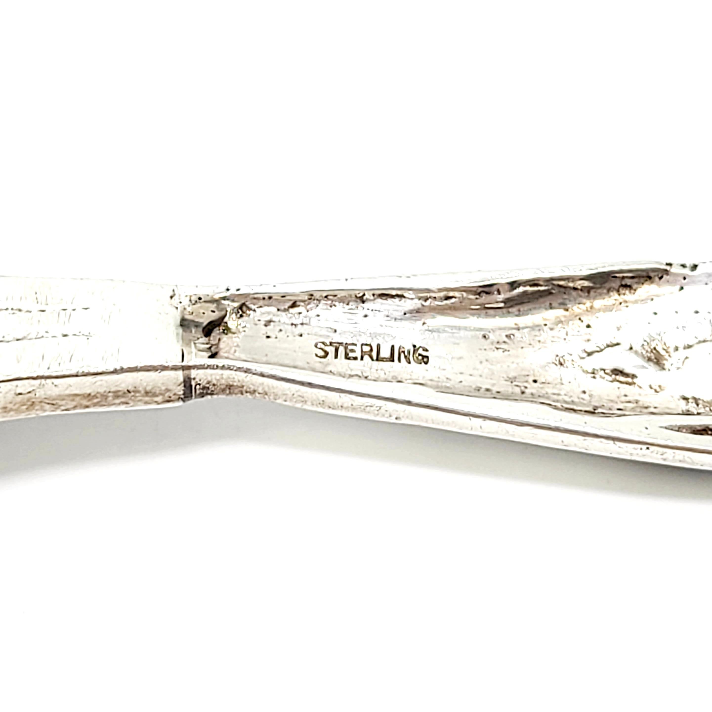 Antique Sterling Silver Fish Serving Knife For Sale 3