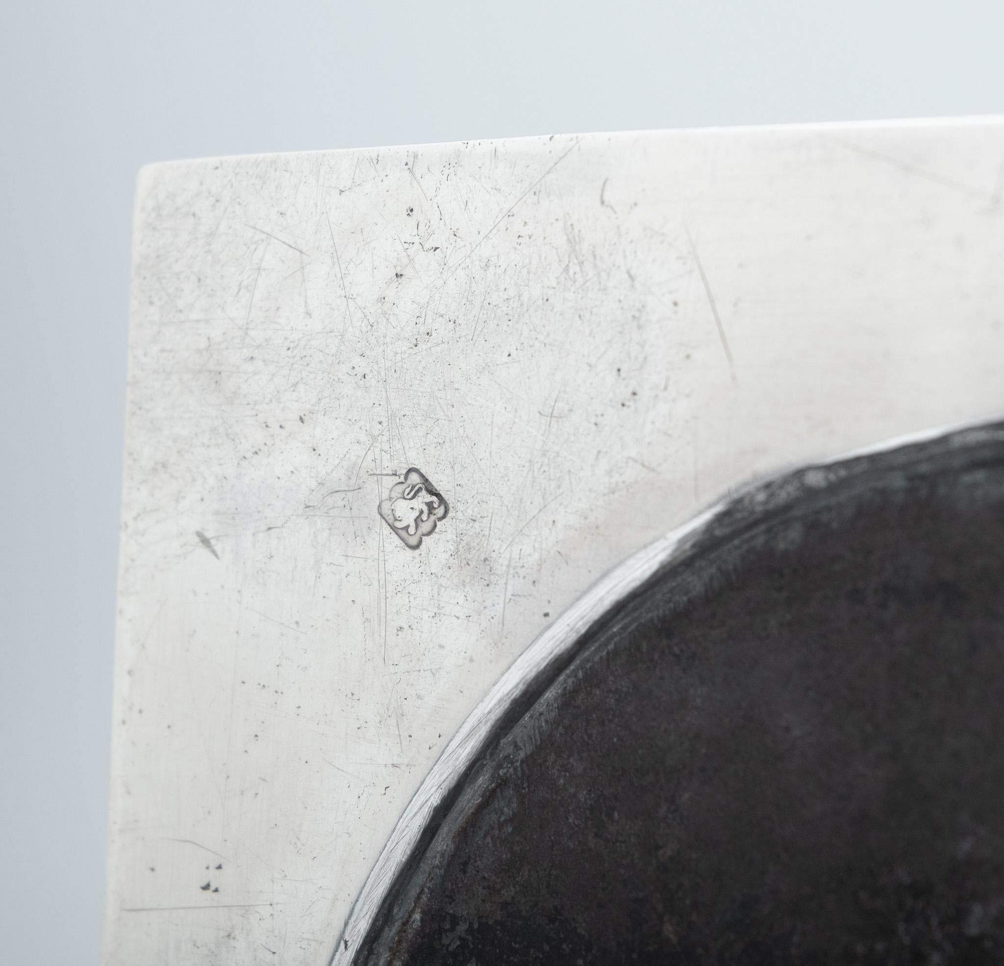 Antico candelabro in argento sterling a cinque luci Goldsmiths & Silversmiths London in vendita 11
