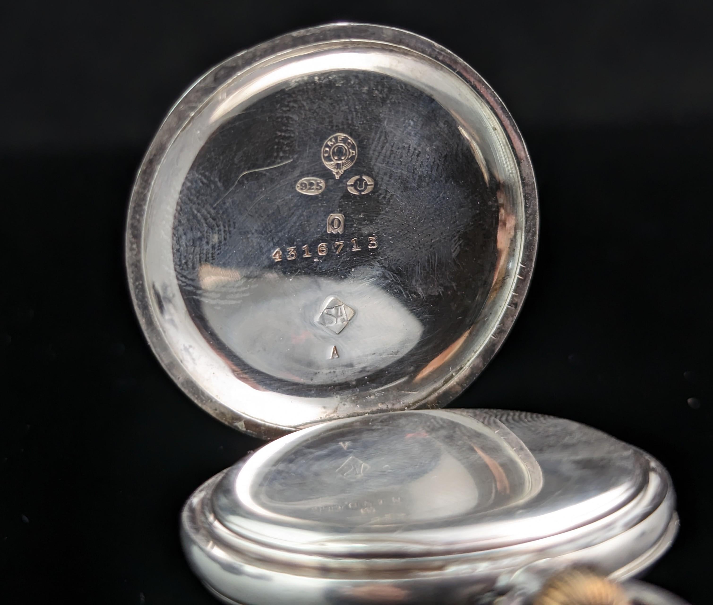 Antike Armbanduhr aus Sterling Silber, Taschenuhr  4