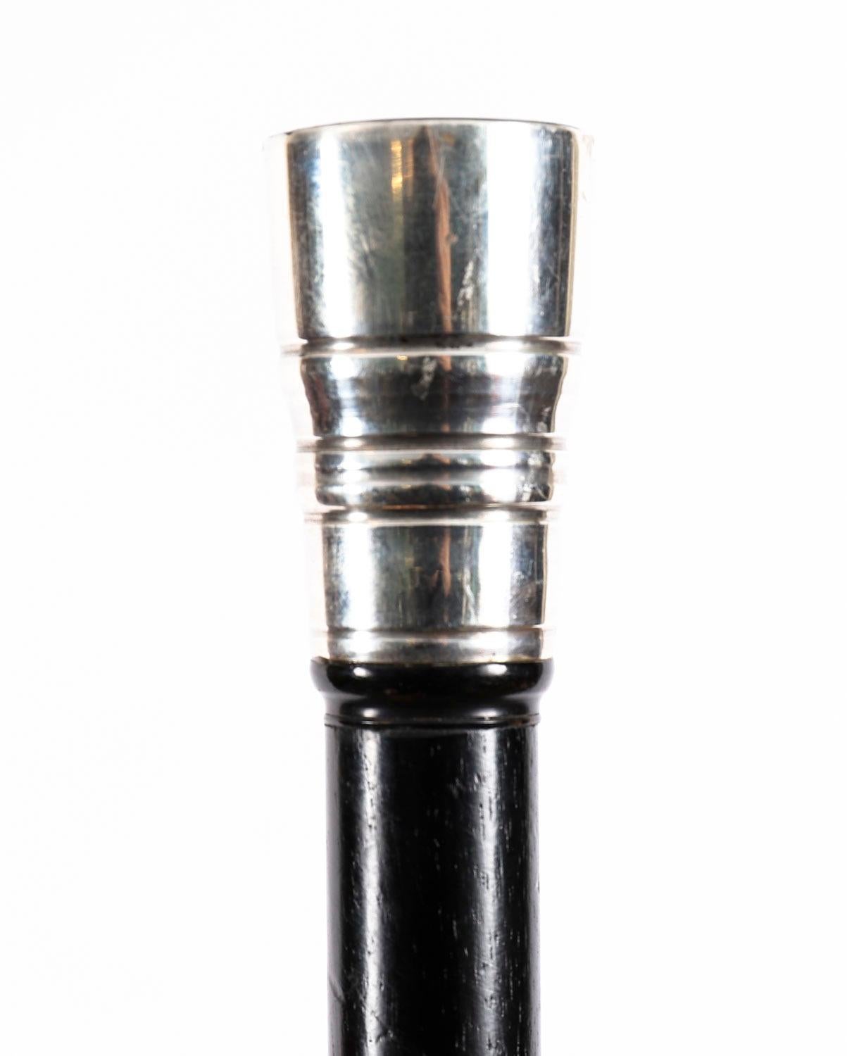 Bastón de Juego Antiguo de Plata de Ley Siglo XX 94cm/37pulgadas Silver en venta