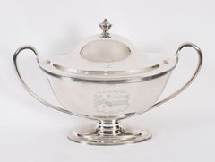 Antique Sterling Silver George III Tureen by William Bennett 19th Century