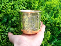Antique Sterling Silver Gilt Beaker by Paul Storr