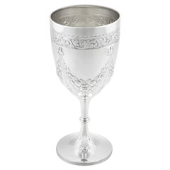 Antique Sterling Silver Goblet by Henry Williamson Ltd, 1921