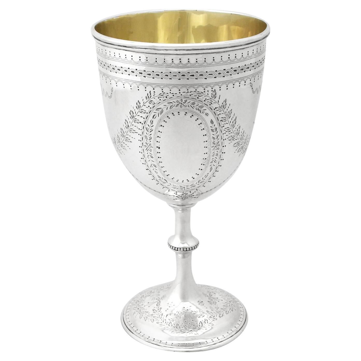 Buccellati Sterling Silver Wine Goblets and Pitcher Set with Hard Stone