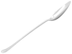 Antique Sterling Silver Hash Spoon