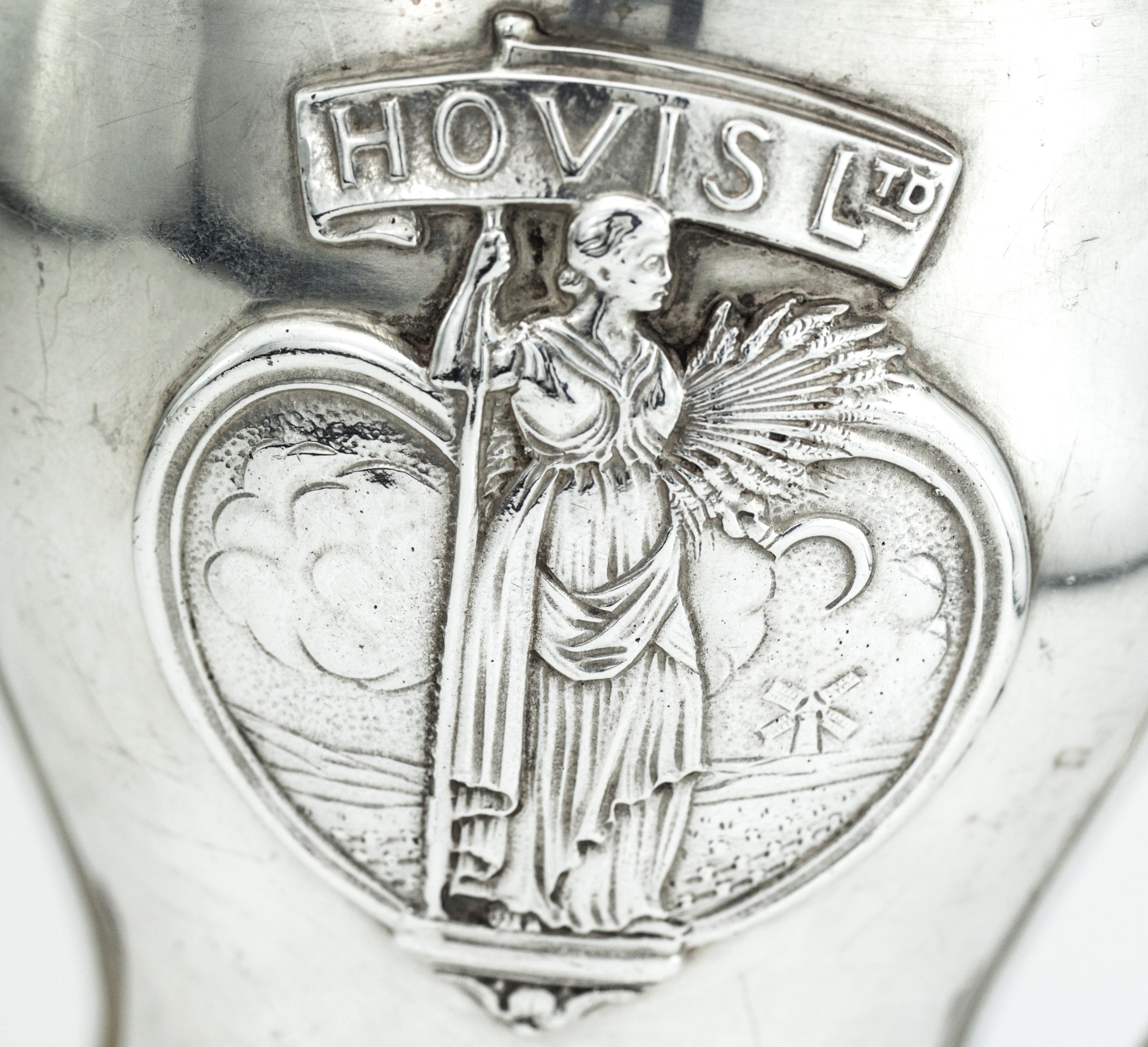 Antique Sterling Silver HOVIS Ltd. Trophy In Excellent Condition For Sale In Braintree, GB