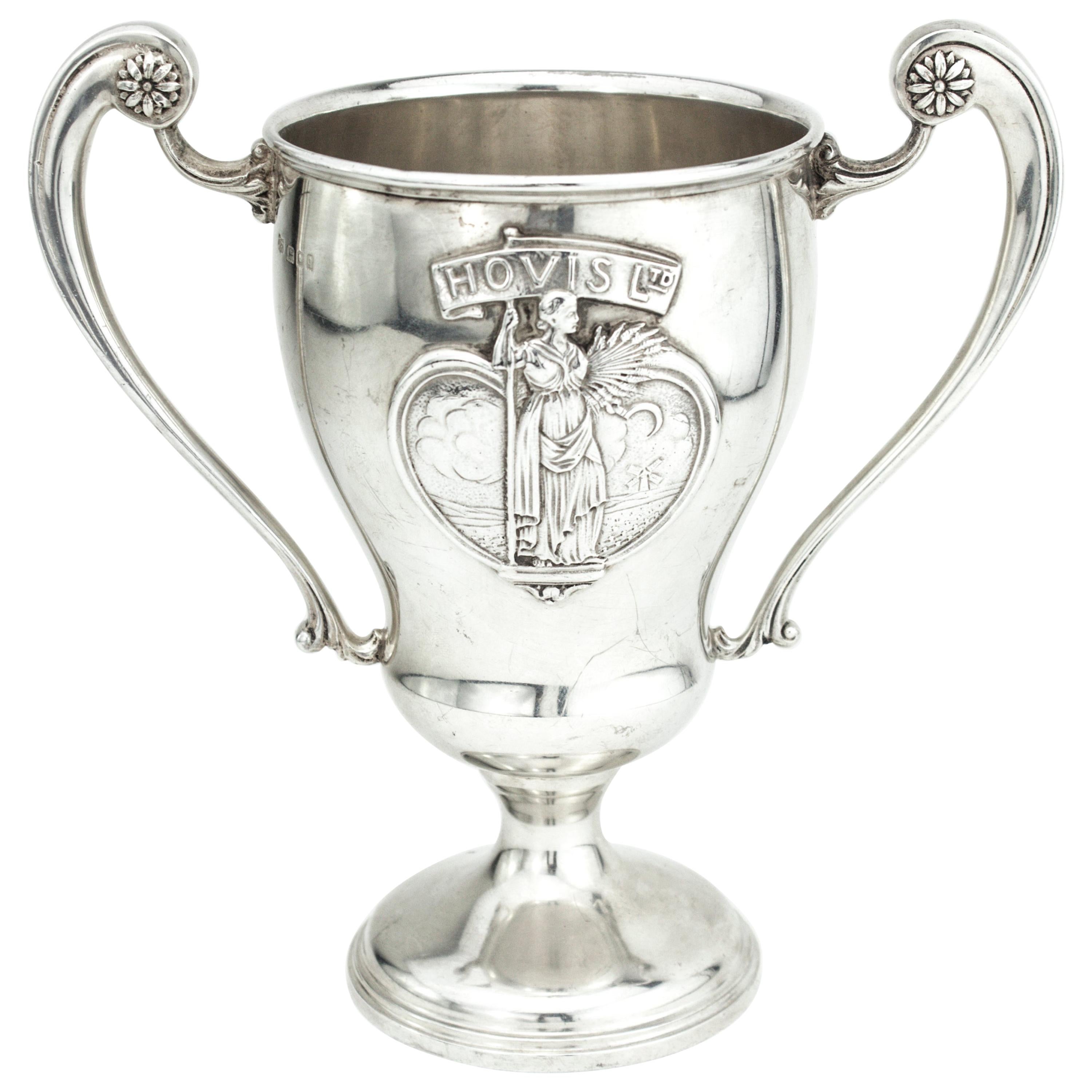 Antique Sterling Silver HOVIS Ltd. Trophy For Sale
