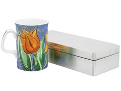 Boîte à bijoux en argent sterling par S J Rose & Son