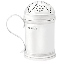 Antique Sterling Silver Kitchen Pepper