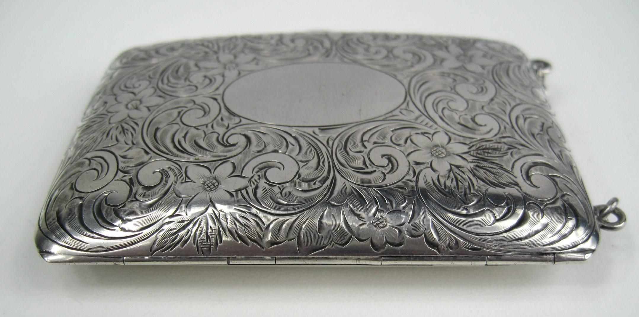 antique silver coin purse