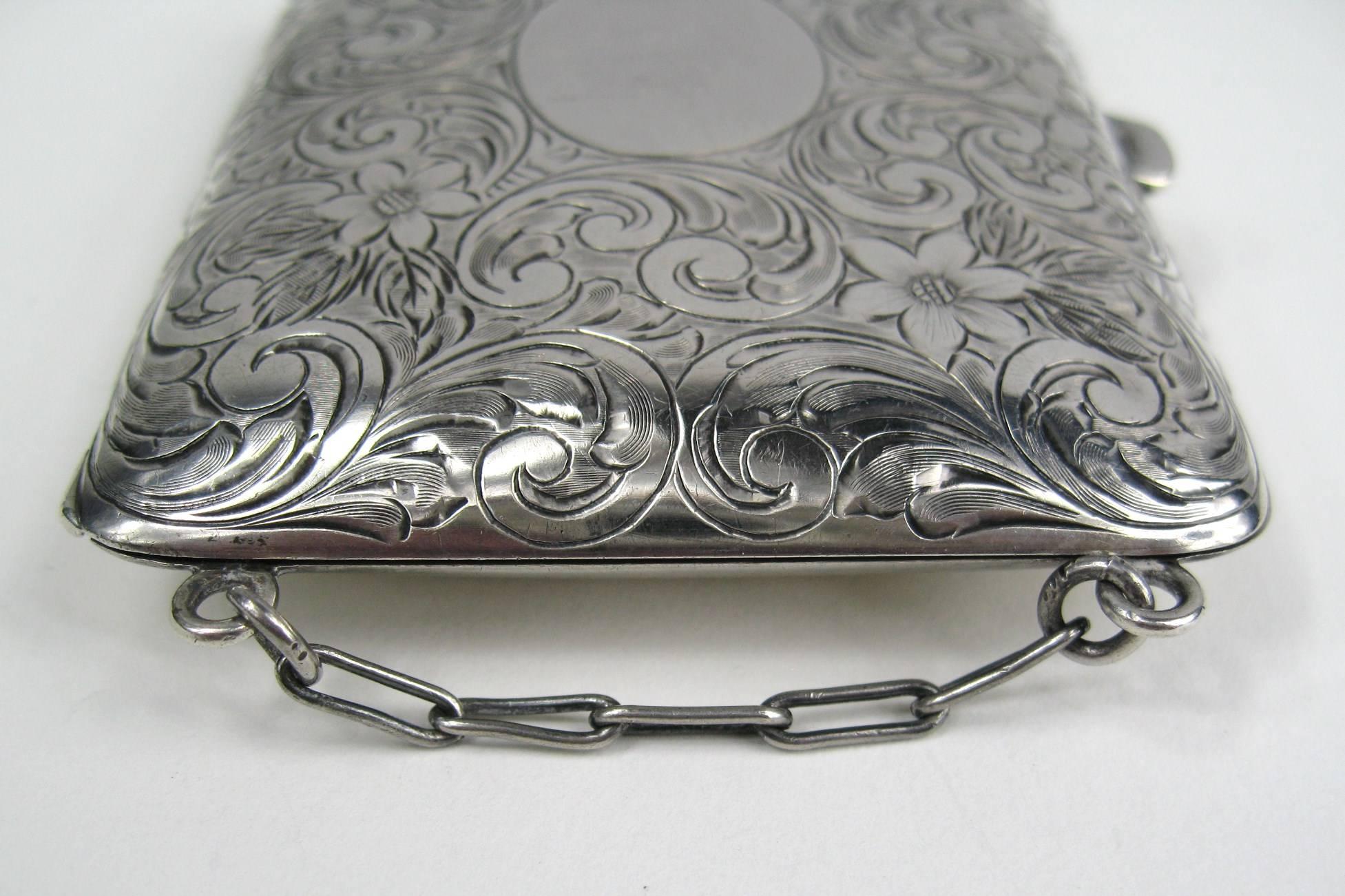 sterling silver purse mirror