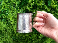Antique Sterling Silver Mug