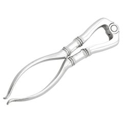 संडासी in english Antique Sterling Silver Nutcrackers