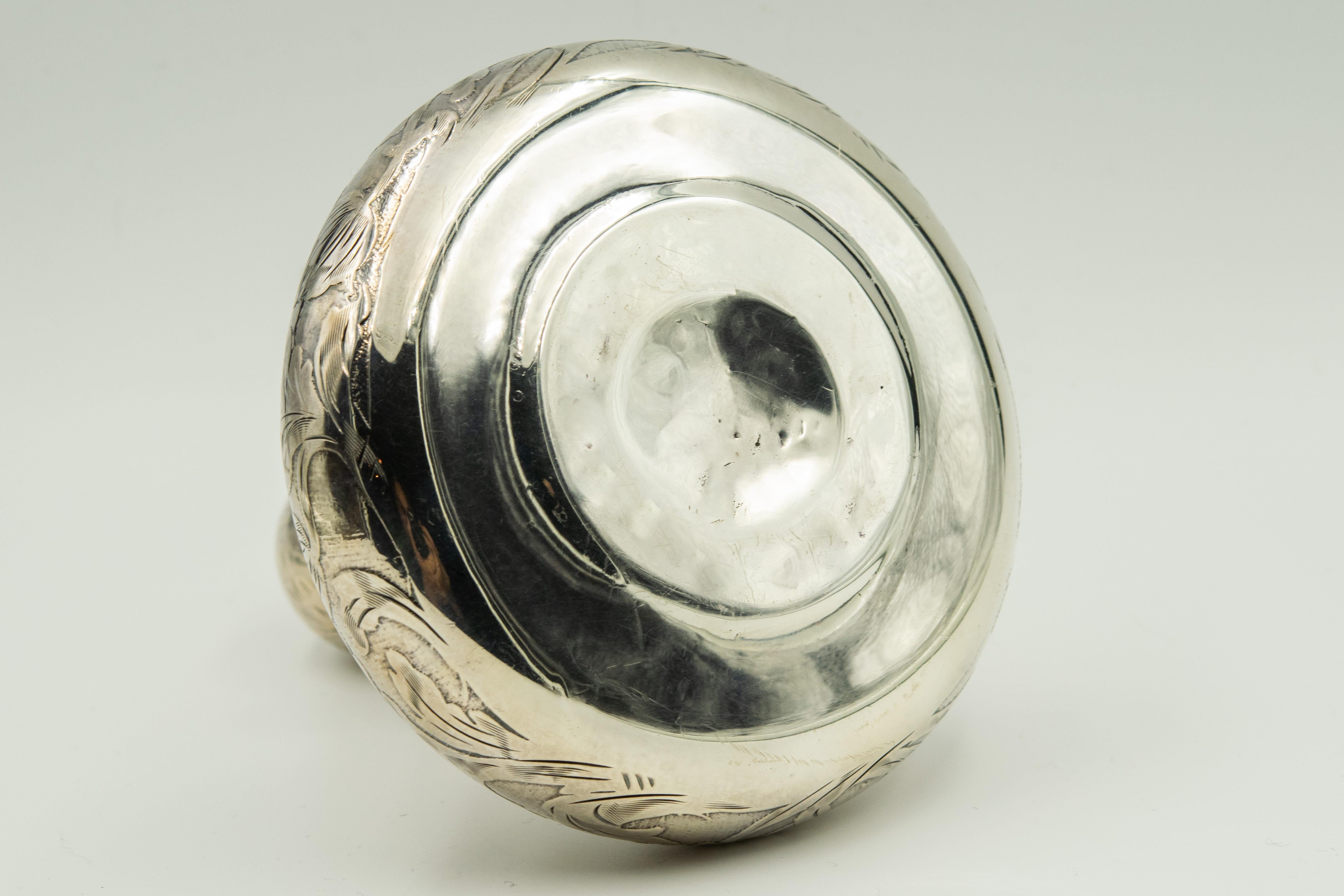 Antike Sterling Silber Overlay Parfümflaschen Satz von drei (Sterlingsilber)