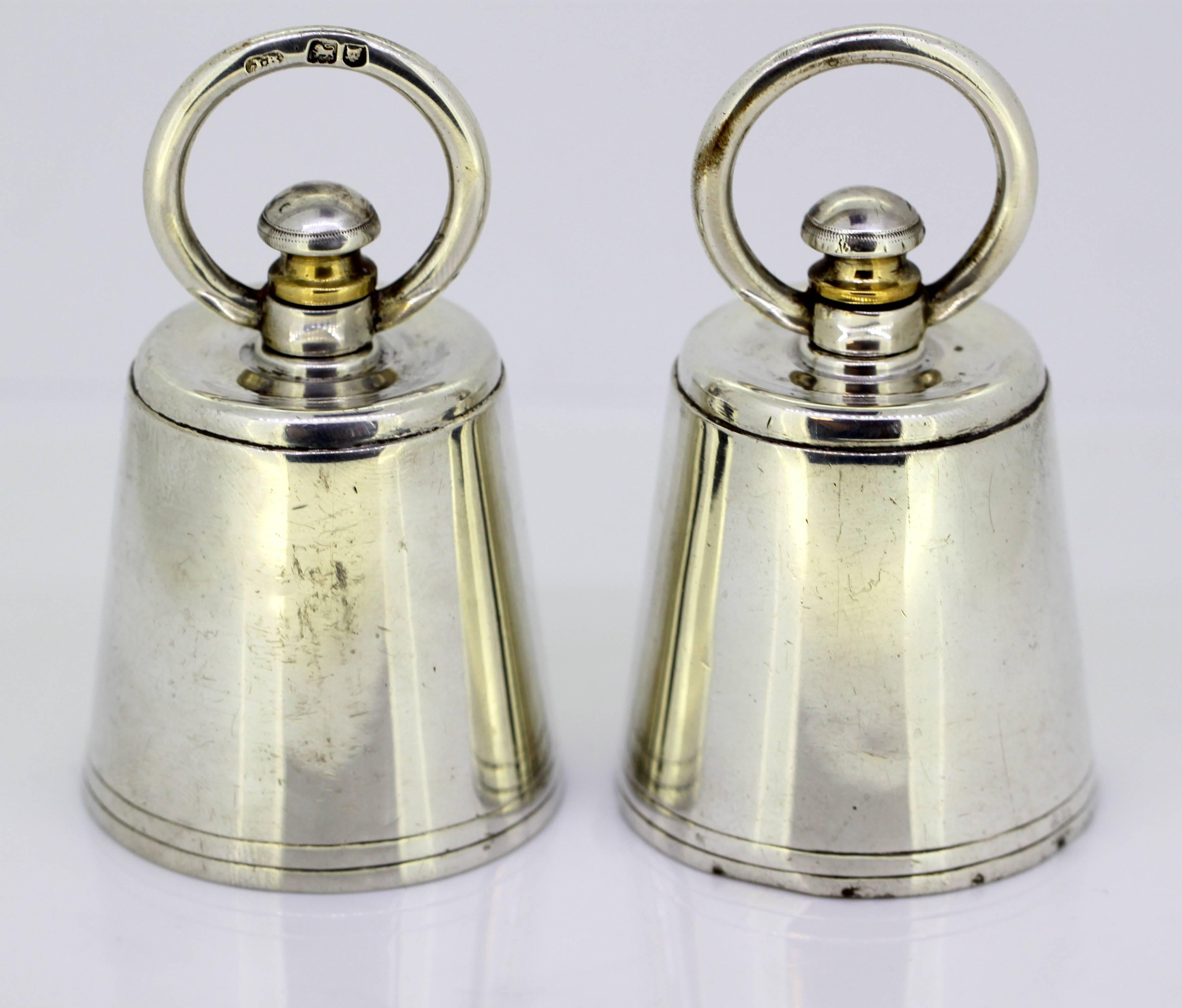 silver pepper grinders