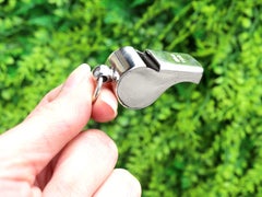 Antique Sterling Silver Pea Whistle